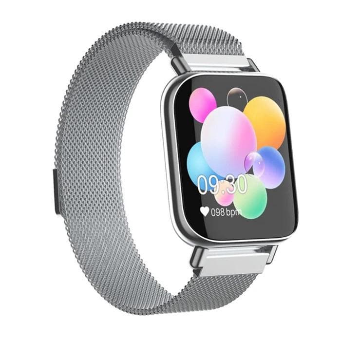 Smartklocka 96 med Pulsmätning & Sovmonitor - Silver
