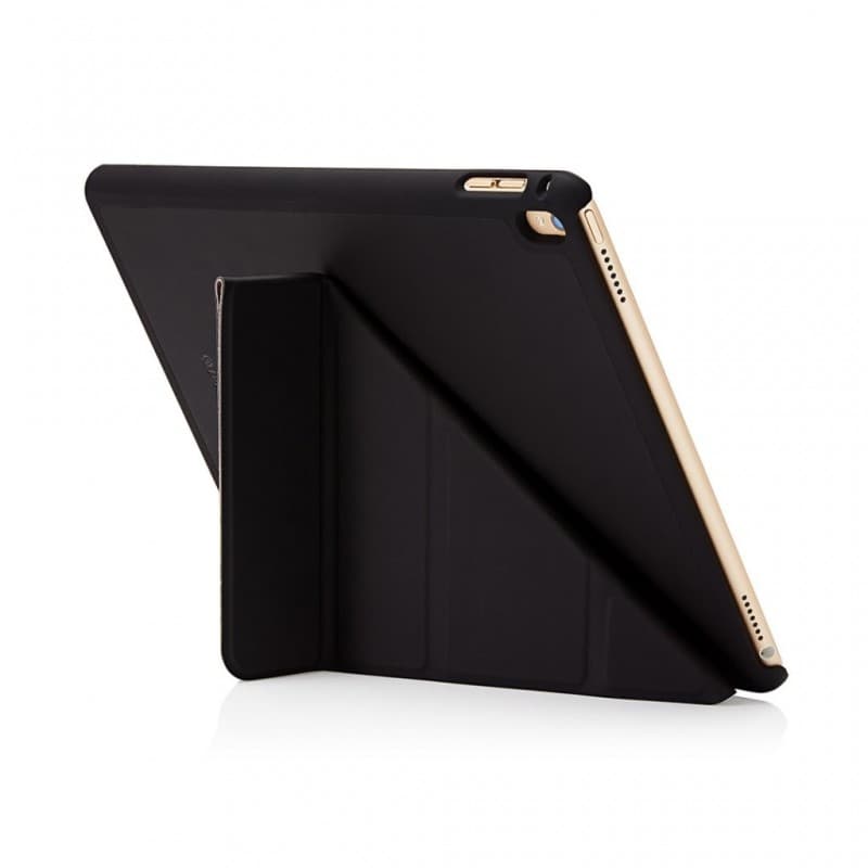 Pipetto iPad 9 7-tums 2017/2018 Origami-fodral - Svert