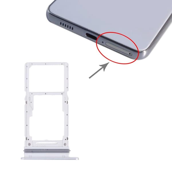 Samsung Galaxy A33 Simkortshållare - Vit