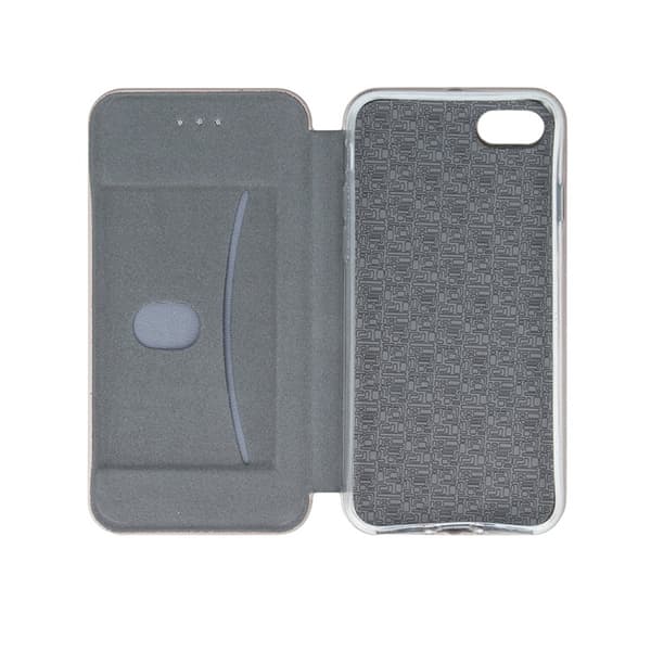 TPU kotelo iPhone 14 Pro Max 6.7" - svart, jossa on korttipaikka ja jalusta-toiminto