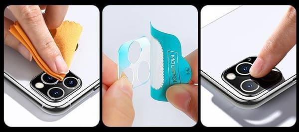 2 Pack iPhone 11, 11 Pro, Pro Max Kamera Härdat Glas Skärmskydd