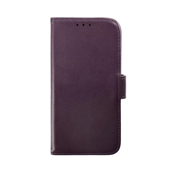 iPhone 14 Plus Plånboksfodral Läder Rvelon - Lila