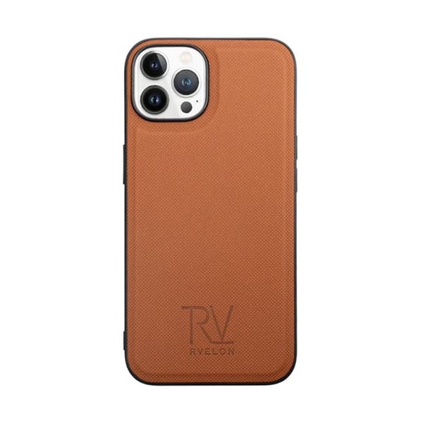 iPhone 14 Pro Max Plånboksfodral Magnet Rvelon - Brun