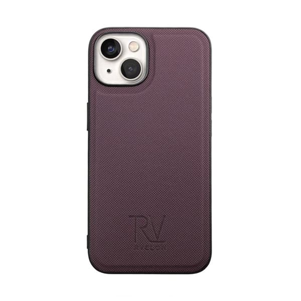 iPhone 14 Plus Plånboksfodral Magnet Rvelon - Lila
