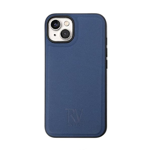 iPhone 14 Plus Plånboksfodral Magnet Rvelon - Blå