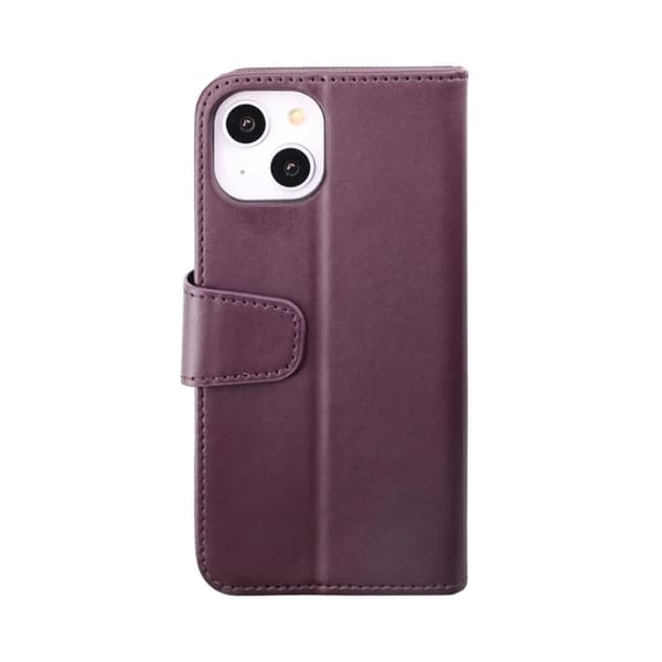 iPhone 14 Plus Plånboksfodral Extra Kortfack Rvelon - Lila