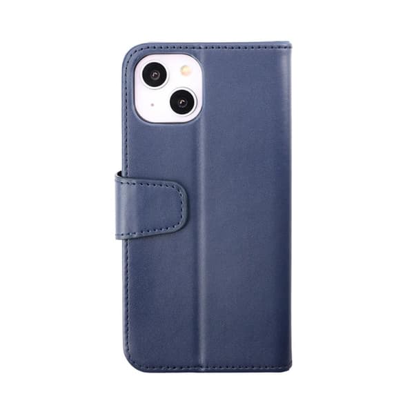 iPhone 14 Plus Plånboksfodral Extra Kortfack Rvelon - Blå