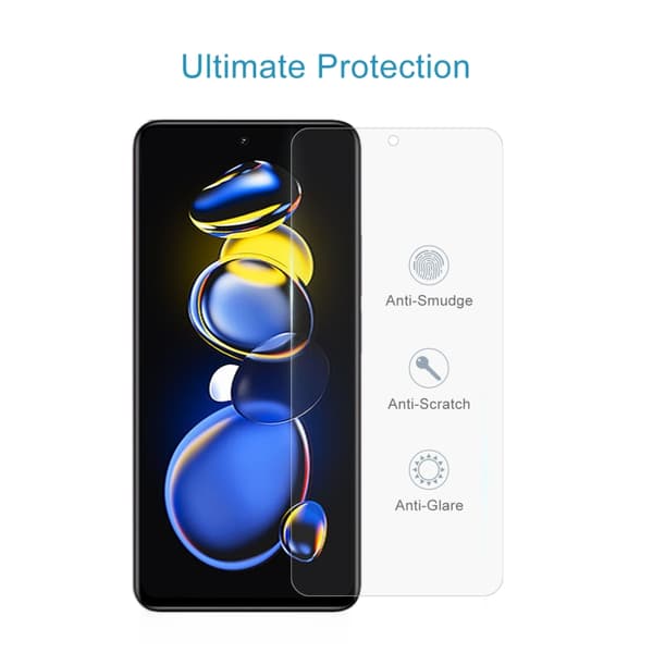 Herdet Skjermbeskyttelse 2,5D 9H Xaomi Redmi Note 11T Pro/11T Pro+