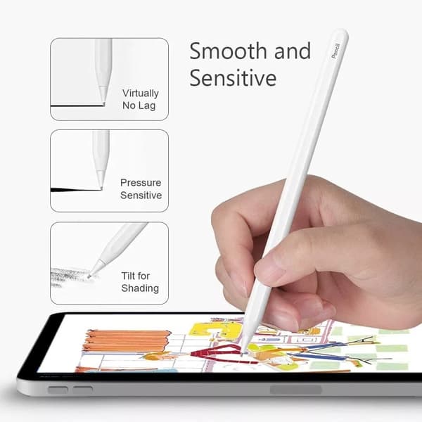 M3 Premium Ersättningstip med lång spets till Apple Pencil 1 & 2