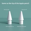 Miniatyrbilde 4 av 7: Erstatningsspiss M1 til Apple Pencil 1 & 2