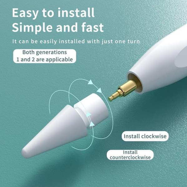 Erstatningsspiss M1 til Apple Pencil 1 & 2