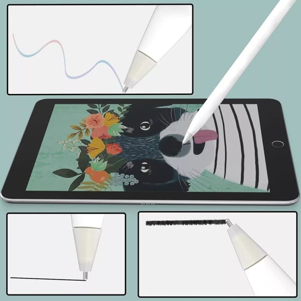 Erstatningsspiss M3 lang spiss til Apple Pencil 1 & 2