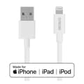 Miniatyrbild 2 av 2: Deltaco USB till Lightning kabel/Iphone laddsladd MFi 3m Vit