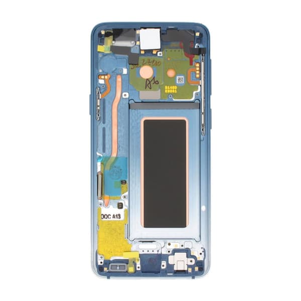 Samsung Galaxy S9 (SM-G960F) Skärm med LCD Display Original - Ljusblå