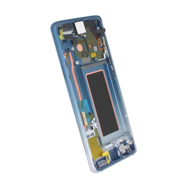 Samsung Galaxy S9 (SM-G960F) Skärm med LCD Display Original - Ljusblå