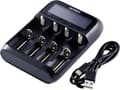 Miniatyrbillede 3 af 7: VOLTCRAFT IPC-2 batterioplader NiMH, NiCd, Li-ion, LiFePO AAAA (mini), AAA (blyant), AA (penlite), C (baby), Sub-C, A, 10440, 14500, 14650, 16340, 173