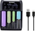 Miniatyrbillede 6 af 7: VOLTCRAFT IPC-2 batterioplader NiMH, NiCd, Li-ion, LiFePO AAAA (mini), AAA (blyant), AA (penlite), C (baby), Sub-C, A, 10440, 14500, 14650, 16340, 173