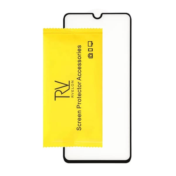 Skärmskydd Samsung Galaxy A23 5G - 3D Härdat Glas - Svart (miljö)