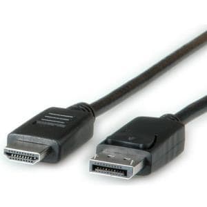 ROLINE DisplayPort-kabel DP - HDTV, ST/ST, 1,0 m (11.04.5780)