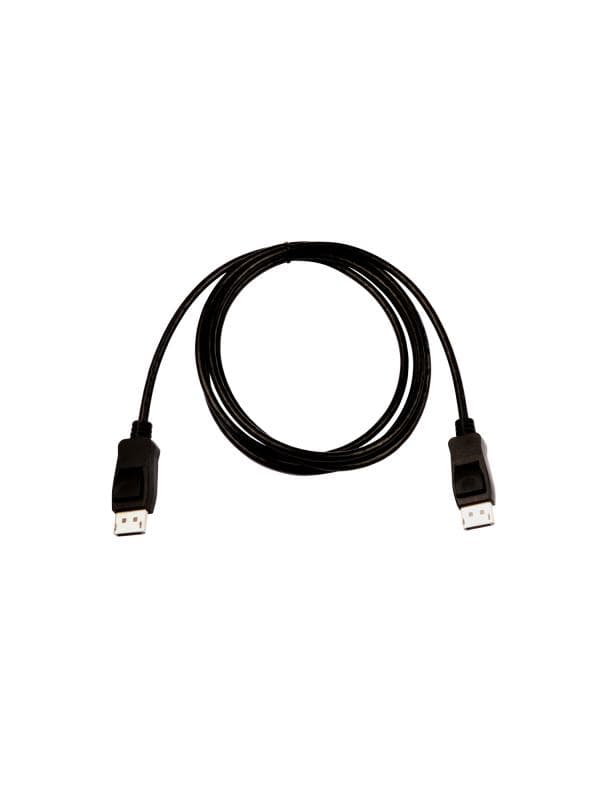 V7 V7DPPRO-2M-BLK DisplayPort-kabel Svart