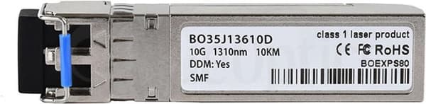 Kompatibel Dell Cisco AA035728 BlueOptics© BO35J13610D SFP+ Transceiver, LC-Duplex, 10GBASE-LR, Singlemode Fiber, 1310nm, 10KM, 0°C/+70°C (AA035728-BO
