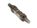 Miniatyrbillede 2 af 2: Kabelstik kat. 6A, værktøjsfri / feltmontering, LSA, STP skærmet, metal, Good Connect (GC-N0150)