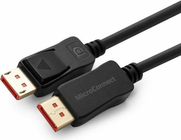 Microconnect MC-DP-MMG-100V1.4 DisplayPort-kabel 1 m Svart (MC-DP-MMG-100V1.4)
