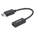 Miniatyrbillede 1 af 4: Manhattan - Videostik - DisplayPort / HDMI - DisplayPort (M) til HDMI (W) - skærmet - sort - støbt passiv, 1080p-understøttelse (151634)