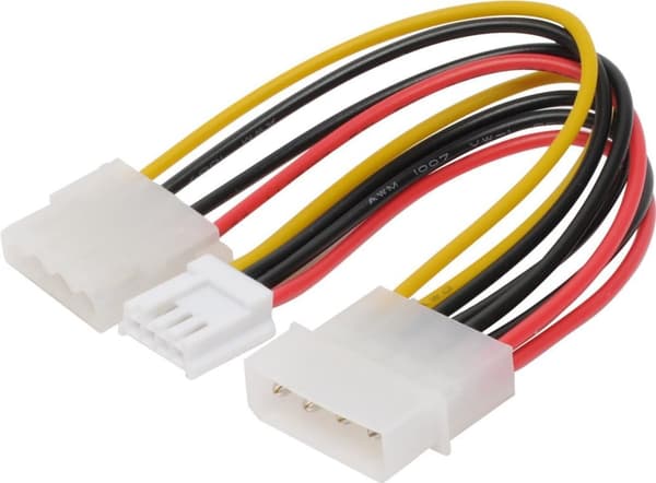 shiverpeaks BS78231-HQ - 0,2 m - Molex (4-benet) - 2 x Molex (4-benet) - Han - Han/hun - Lige (BS78231-HQ)
