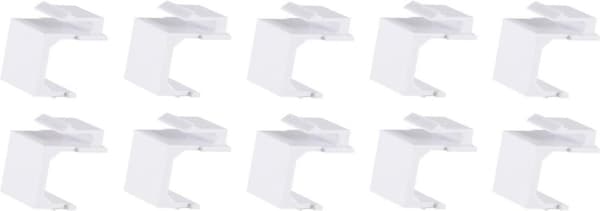 shiverpeaks ®-BASIC-S--Keystone støvdæksel, hvid, VE10 (BS08-10120)