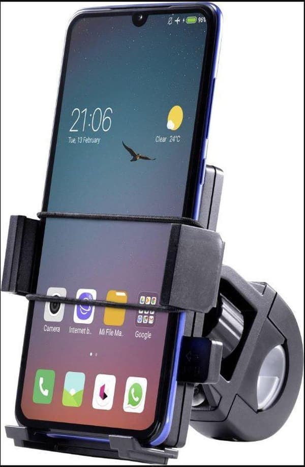 Renkforce Smartphone holder til cyklen Passer til: Universal Bredde (maks.): 95 mm