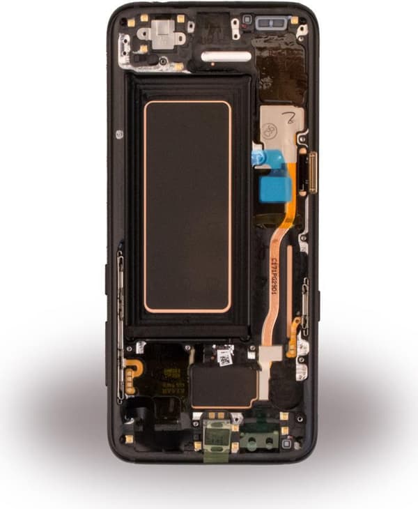 Galaxy S8 G950F LCD erstatningsskærm sort (GH97-20457A)