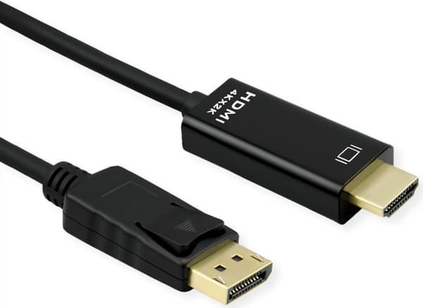 ROLINE 11.04.5995-10 1m DisplayPort HDMI Sort (11.04.5995)