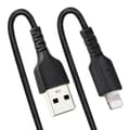 Miniatyrbild 5 av 7: StarTech.com 50 cm USB till Lightning-kabel - Spolad kabel - MFi-certifierad - Snabbladdningskabel för iPhone/iPad - Svart - Robust TPE-jacka med aram