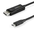 Miniatyrbild 1 av 5: StarTech.com 6,6 fot (2 m) USB C till DisplayPort 1.4-kabel - Dubbelriktad - USB/DisplayPort-kabel - USB-C (M) till DisplayPort (W) - USB 3.1 / Thunde