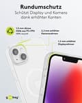 Miniatyrbild 4 av 6: Goobay PureFlex+ skyddsfodral som är kompatibelt med Apple iPhone 14 Max (61347)
