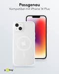 Miniatyrbild 6 av 6: Goobay PureFlex+ skyddsfodral som är kompatibelt med Apple iPhone 14 Max (61347)