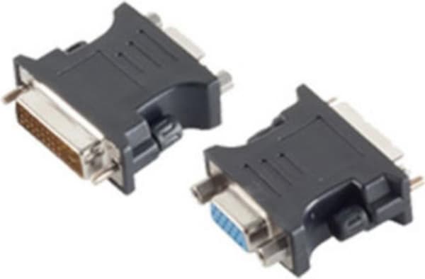 shiverpeaks BASIC-S DVI-D 24+1 - VGA-adapter 24+1-benet stik - 15-benet VGA-stik, guldbelagte kontakter (BS77416-2)