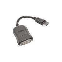 Lenovo - DisplayPort-kabel - enkellänk - DisplayPort - DVI-D - 20 cm (43N9160)
