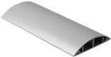 ACT Ledningskanal rund type PVC 90 mm. Bredde: 90 mm Kabelkanal 90 mm pvc grå 2,0m (CT4001)