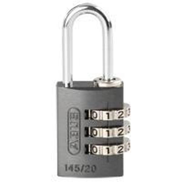 ABUS ABVS48813 Riippulukko 41,5 mm Punainen Yhdistelmälukko