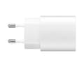 Miniatyrbillede 1 af 4: Samsung Universal USB-C adapter/oplader - Hurtigoplader (25W) - Hvid