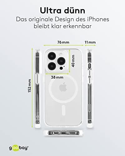 Goobay PureFlex+ beskyttelsescover kompatibel med Apple iPhone 14 Pro (61346)