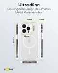 Miniatyrbillede 3 af 6: Goobay PureFlex+ beskyttelsescover kompatibel med Apple iPhone 14 Pro (61346)