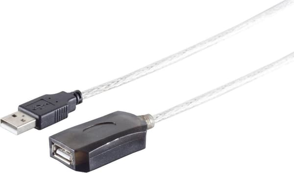 USB-udvidelse 2.0 aktiv (signalforstærker), 5m (NW 75604)