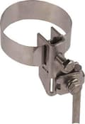 Miniatyrbillede 1 af 2: Dehn + Soehne antennebåndsrørklemme D 27-165 mm StSt 540 100 (540100)