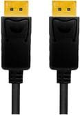 M-CAB - DisplayPort-kabel - DisplayPort (M) til DisplayPort (M) - DisplayPort 1.4 - 3.0m - 8K Support - Sort (7001190)