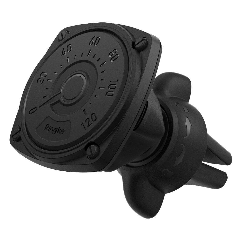 Ringke Power Clip Car Mount magnetic car holder on black ventilation grille ventilation (ACCM0003-RPKG)