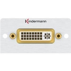 Kindermann 7444000702 DVI-I aluminium fatning (7444-702) Aluminium
