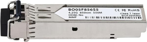 Kompatibel Cisco DS-SFP-FCGE-SW BlueOptics© BO05F856S5D SFP Transceiver, LC-Duplex, 4GBASE-SW, Fiber Channel, Multimode Fiber, 850nm, 300M, DDM, 0°C/+